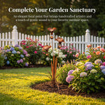 Copper Bloom Garden Stakes