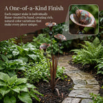 Copper Bloom Garden Stakes