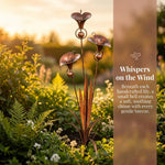 Copper Bloom Garden Stakes