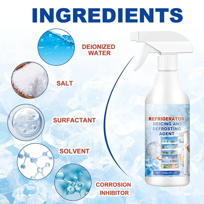 Defrosting Spray™ | Effektiv avfrostningsspray för kylskåp och frys