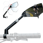 360° Adjustable Handlebar Bike Mirror™ | Cykelbackspegel