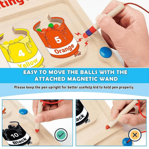 Montessori Maze Magnetic Toy™ | Lekfullt lärande!