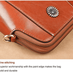Retro Crossbody Leather Bag™ | Snygg axelremsväska