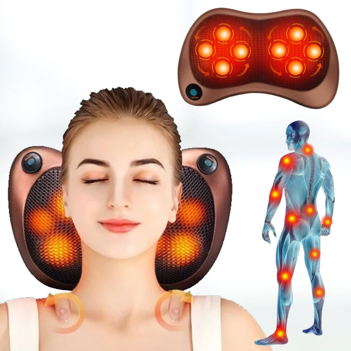 Ultra Comfy Heated Massage Pillow™ | Uppvärmd massagekudde