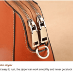 Retro Crossbody Leather Bag™ | Snygg axelremsväska